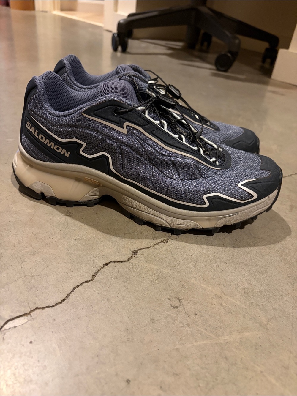 Salomon Women's Gray and Black Trail Runners